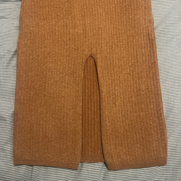Free People Ribbed Midi Skirt Size XS - Picture 4 of 4